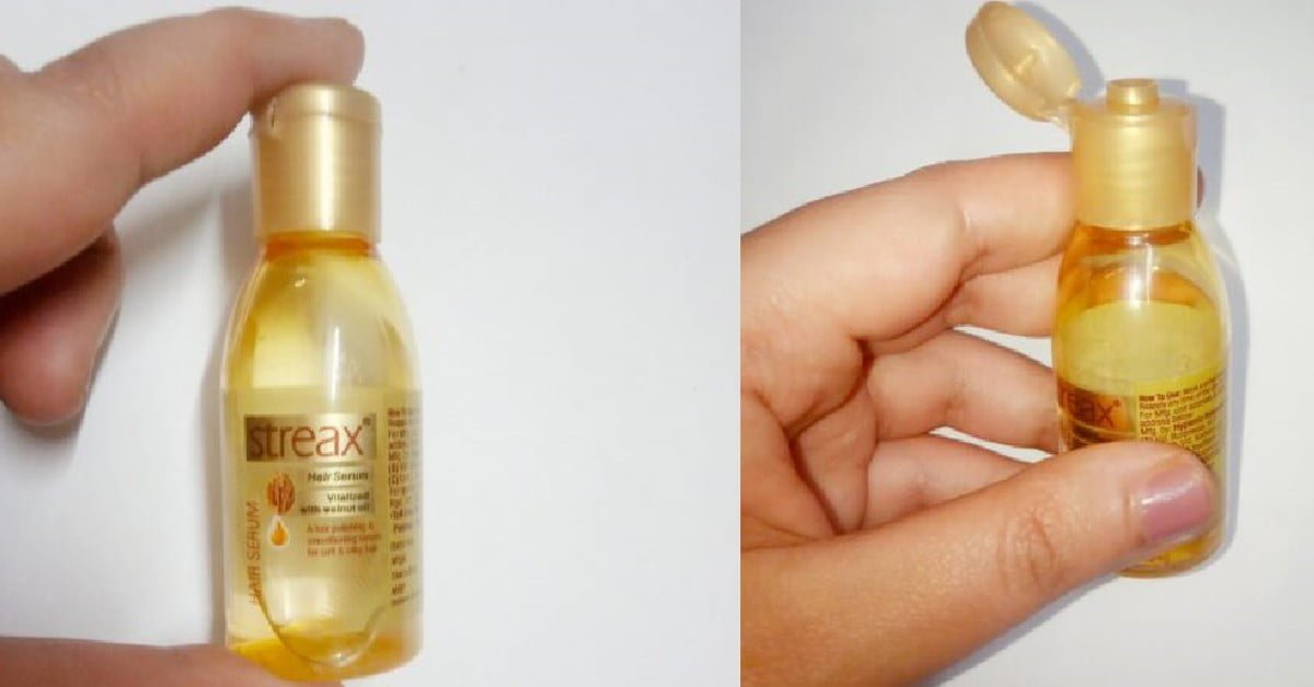 Streax Hair Serum With Walnut Oil Review - BLOGGERSHE