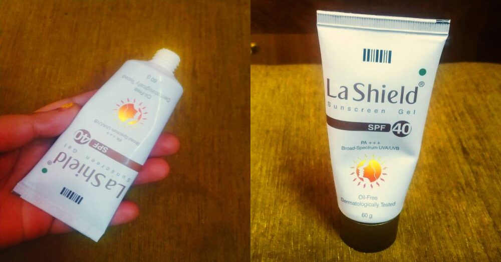 La Shield Sunscreen Gel SPF 40 PA+++ Review