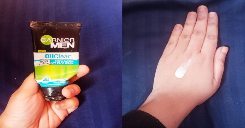 Garnier Men Oil Clear Deep Cleansing Icy Face Wash Review