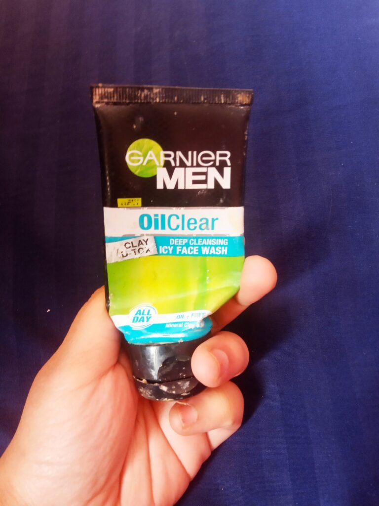 garnier oil clear face wash