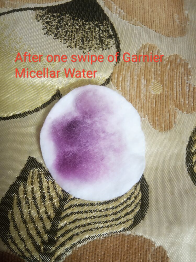 garnier micellar water
