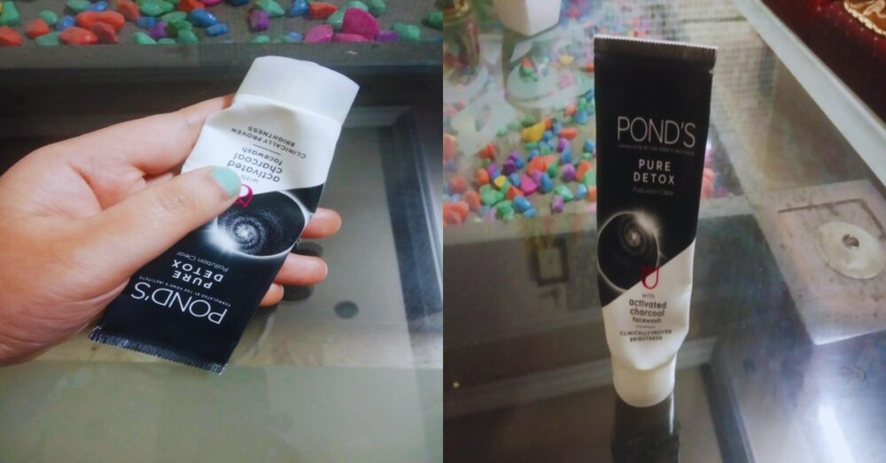Ponds Pure Detox Pollution Clear Charcoal Face Wash Review