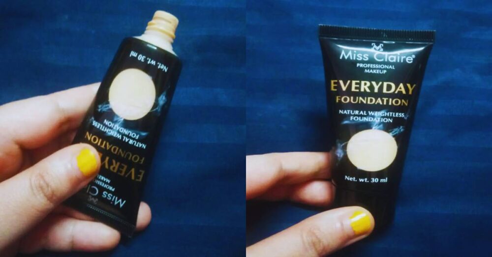 Miss Claire Everyday Weightless Foundation Review